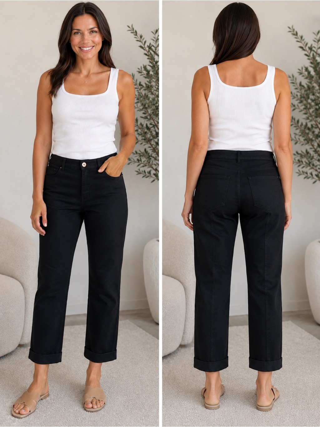 St. John Sz 6 Jeans Made In Usa With Imported Components Womens Nwot